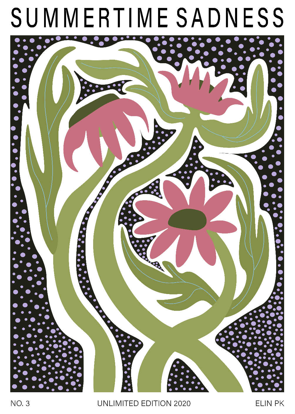 Elin PK "Summertime Sadness" Poster Elin PK