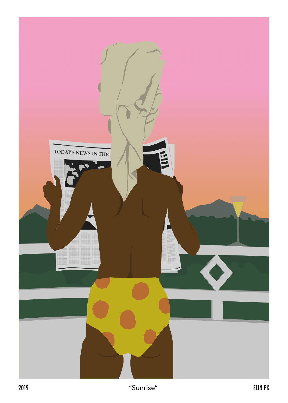 Elin PK "Sunrise" Poster Elin PK