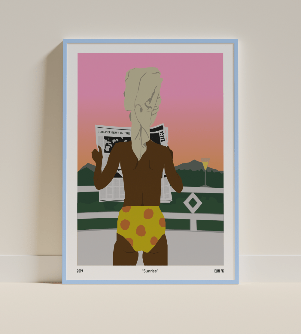 Elin PK "Sunrise" Poster Elin PK