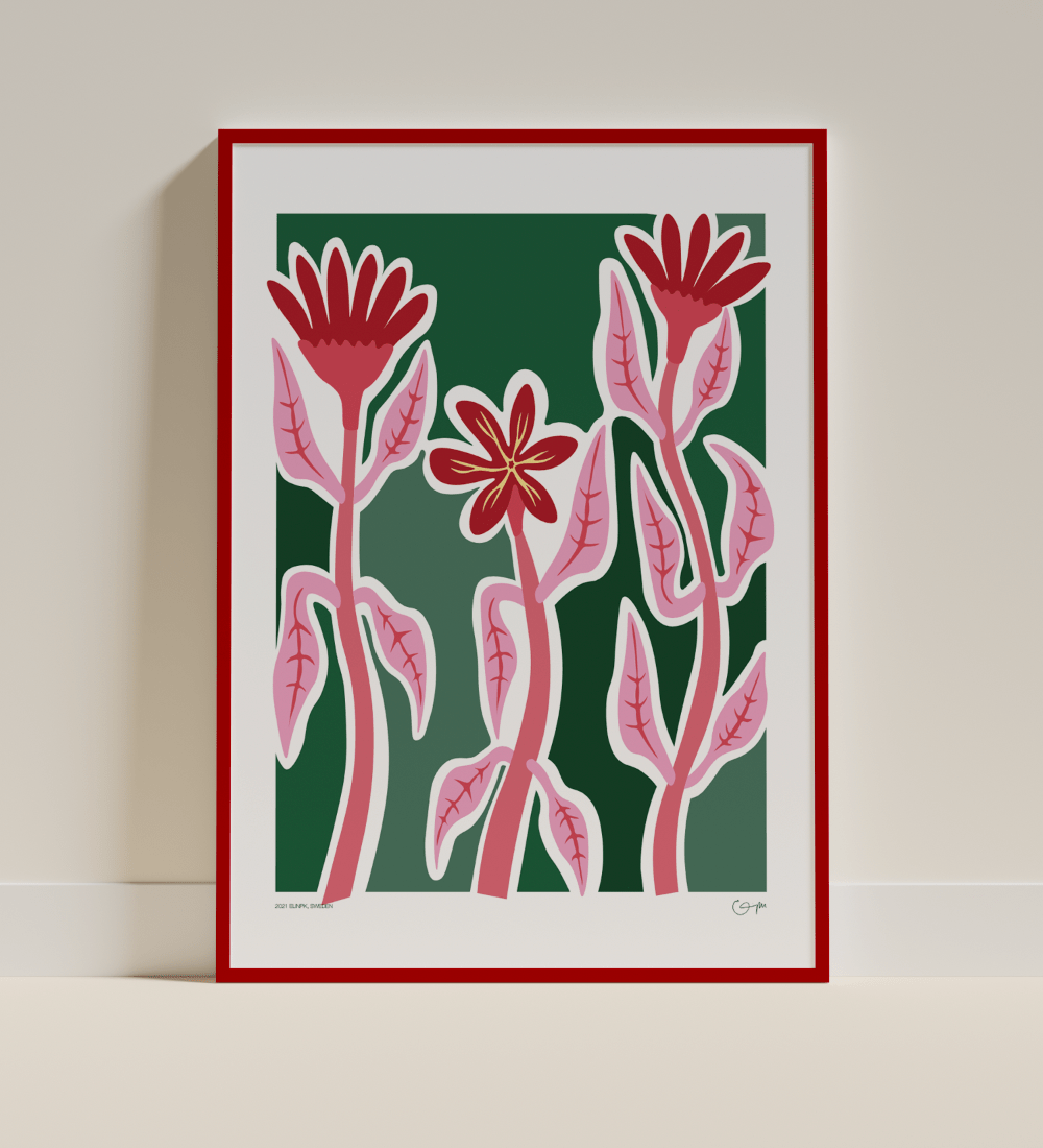 Elin PK "The meadow III" Poster Elin PK