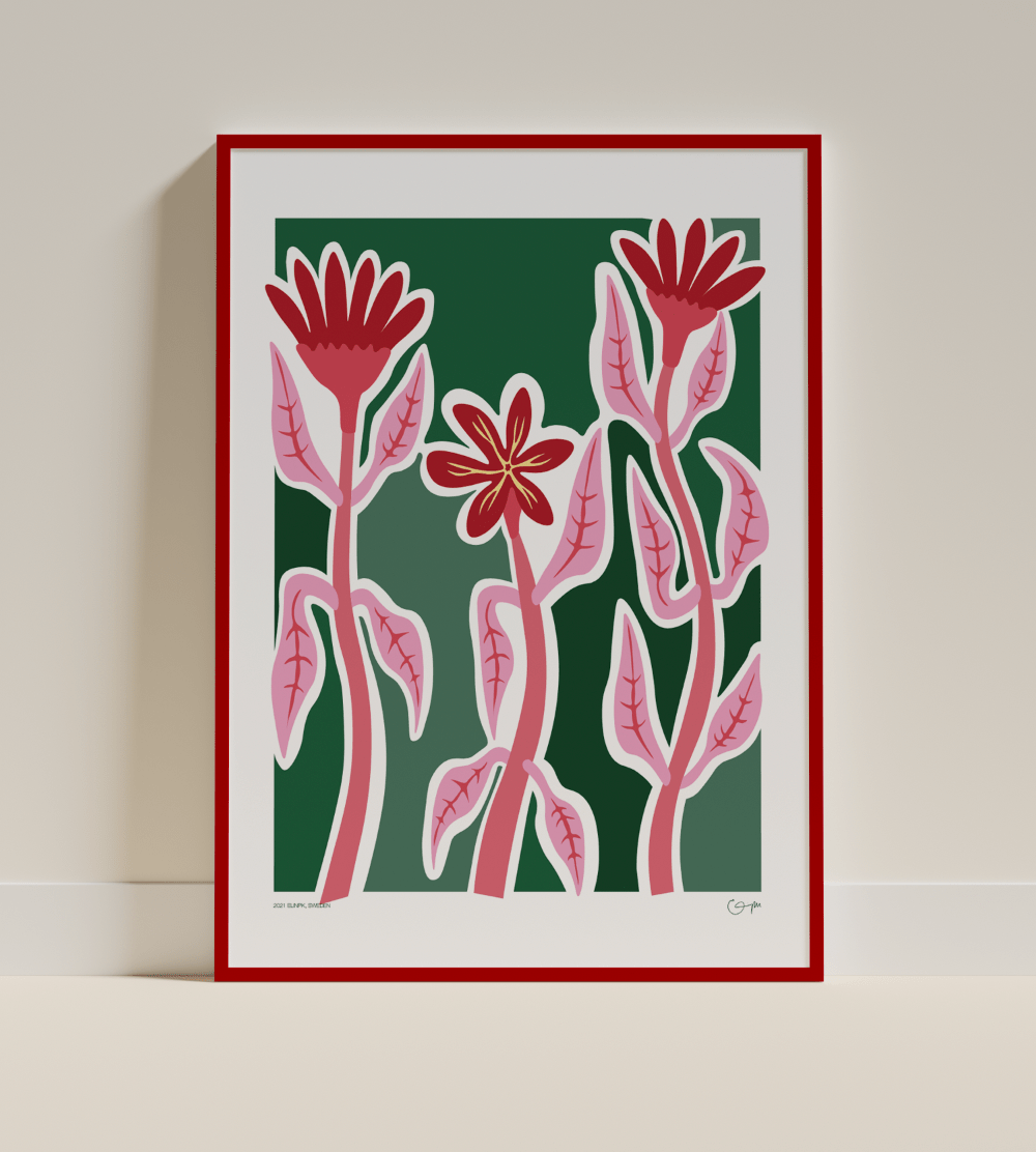 Elin PK "The meadow III" Poster Elin PK