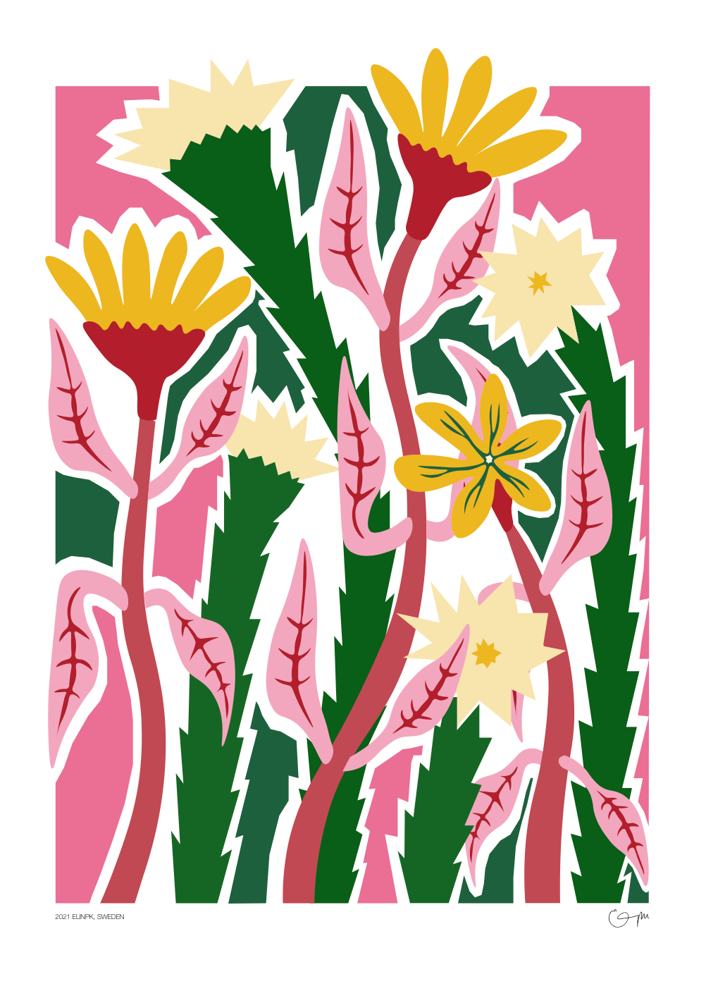 Elin PK "The meadow" Poster Elin PK