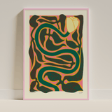 Elin PK "The place to rest my head" Poster | Utan text rosa Elin PK