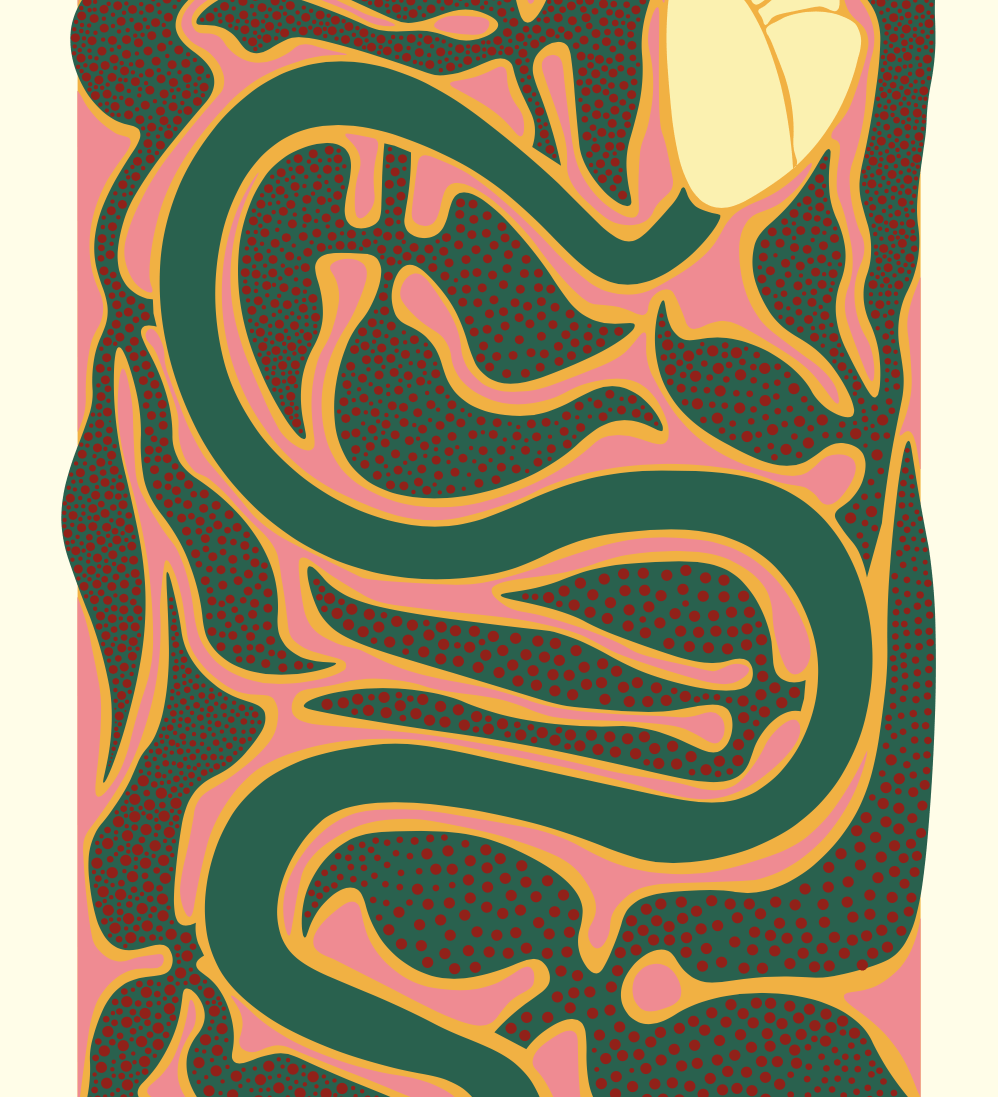 Elin PK "The place to rest my head" Poster | Utan text rosa Elin PK