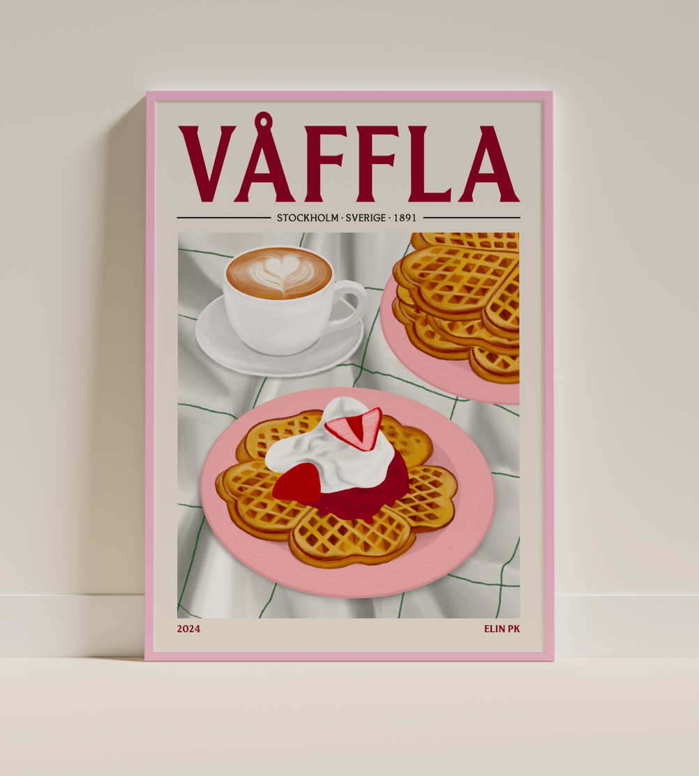 Elin PK Våffla Poster Elin PK