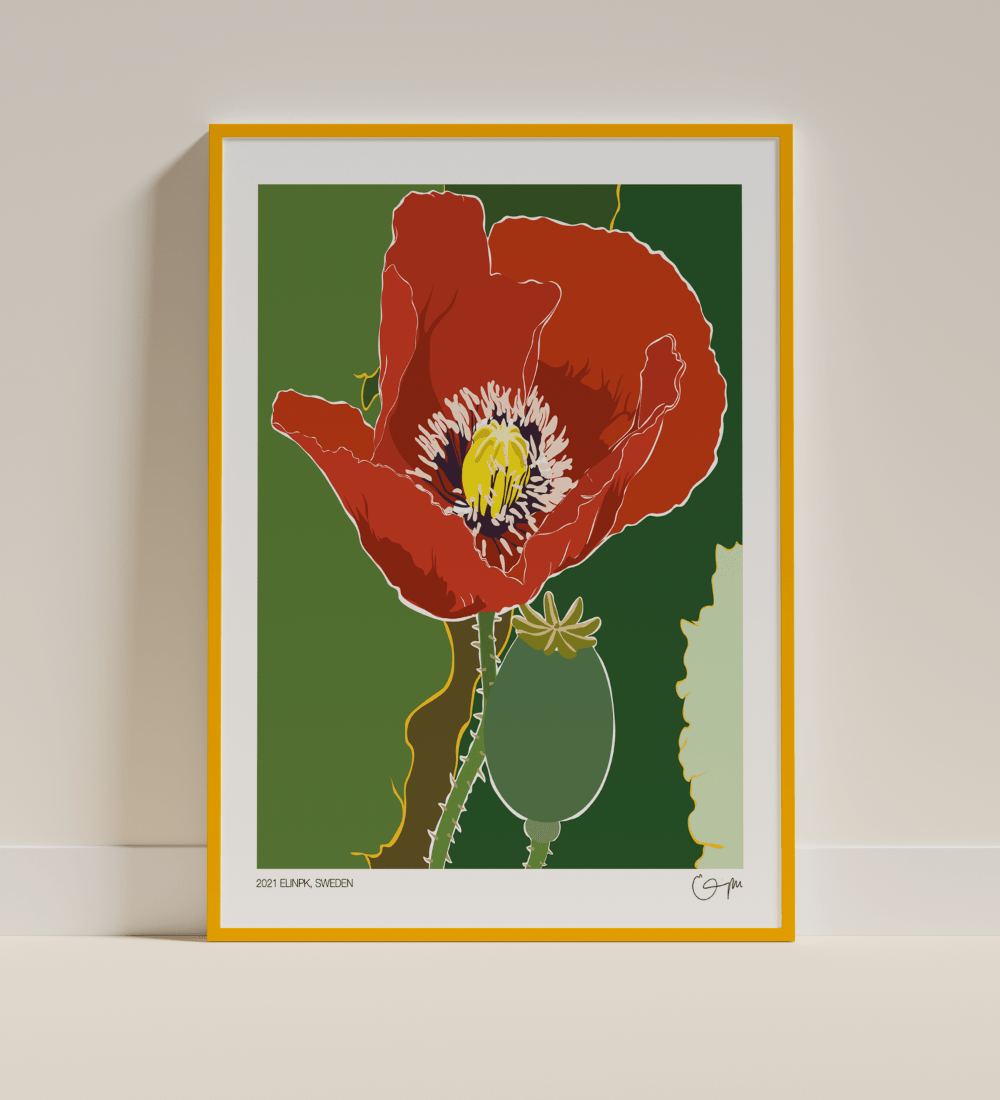 Elin PK Vallmo Poster Elin PK