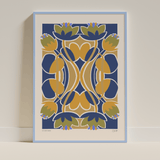 Elin PK "Water Lilies" Poster | Beige Elin PK