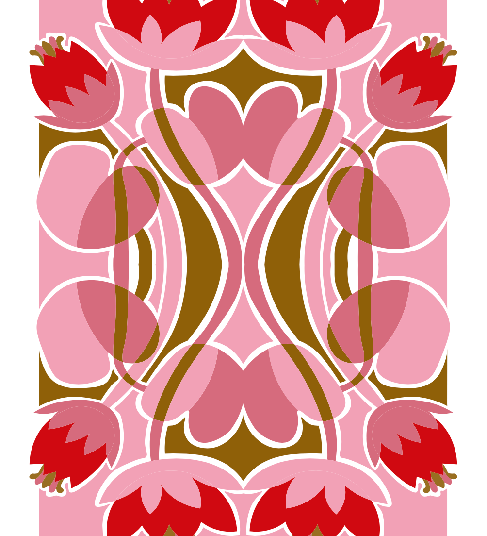 Elin PK "Water Lilies" Poster | Pink Elin PK