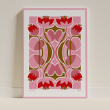 Elin PK "Water Lilies" Poster | Pink Elin PK