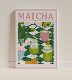 Elin PK x WAO Matcha Poster Elin PK